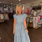 The Goldie Dress- Blue