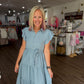 The Goldie Dress- Blue