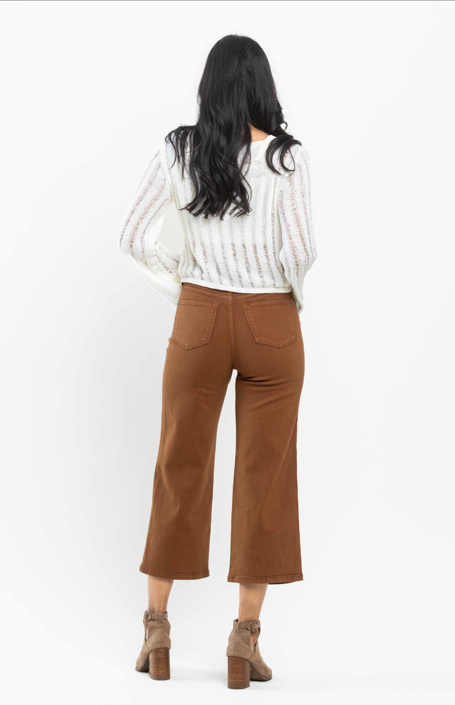 JB Camel Cropped Jeans