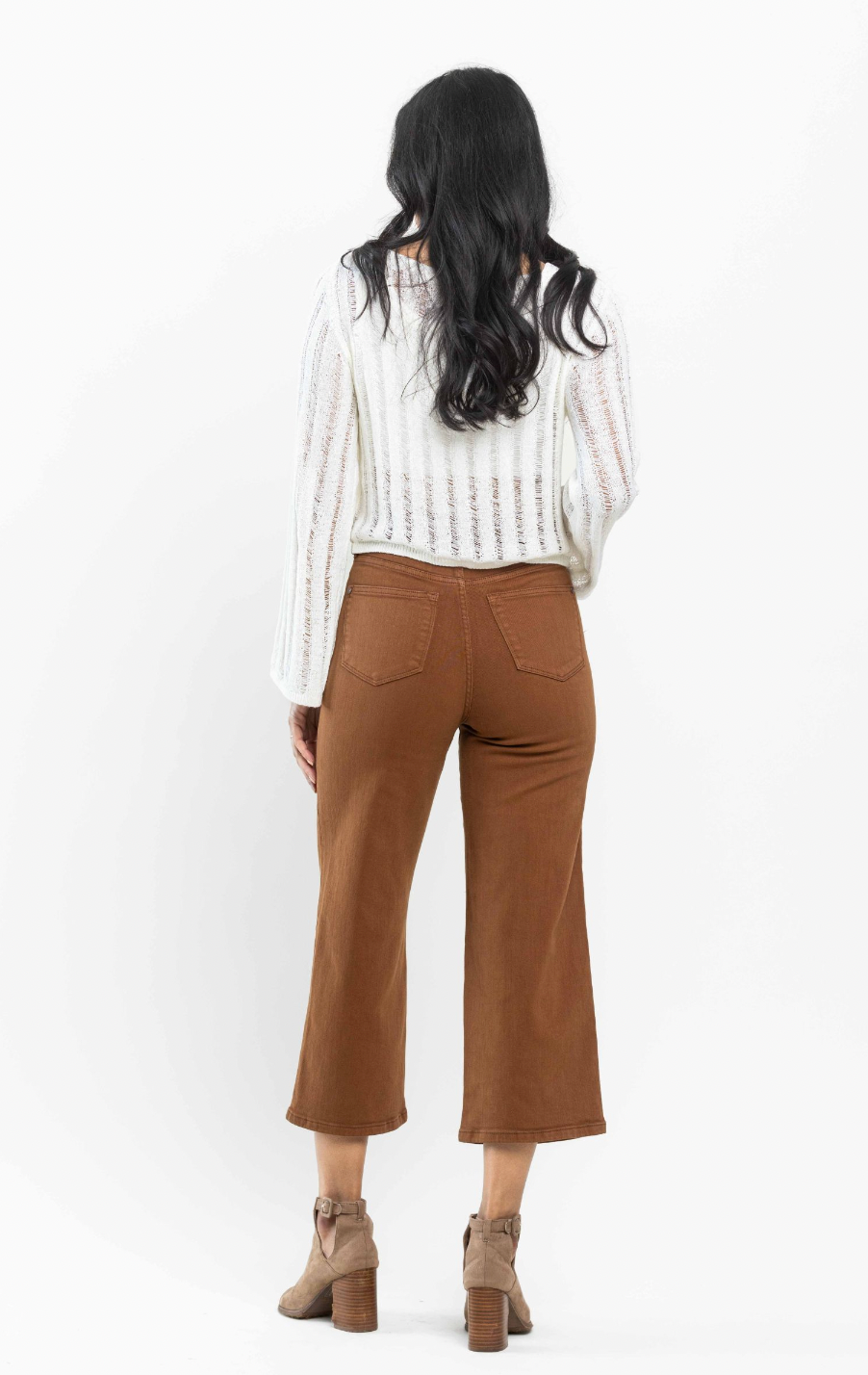 JB Camel Cropped Jeans