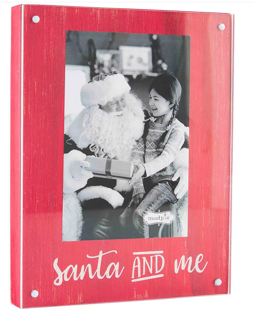 Santa & Me Picture Frame