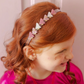 Pink Christmas Tree Headband