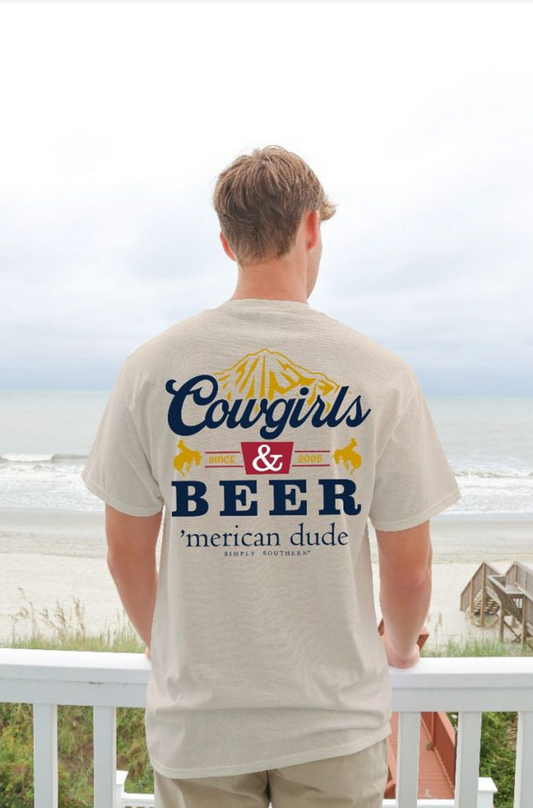 Cowgirls & Beer Tee