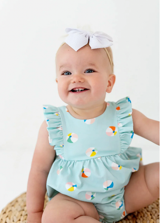 Beach Ball Baby Romper