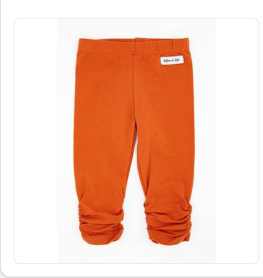 Pumpkin Ruched Leggings