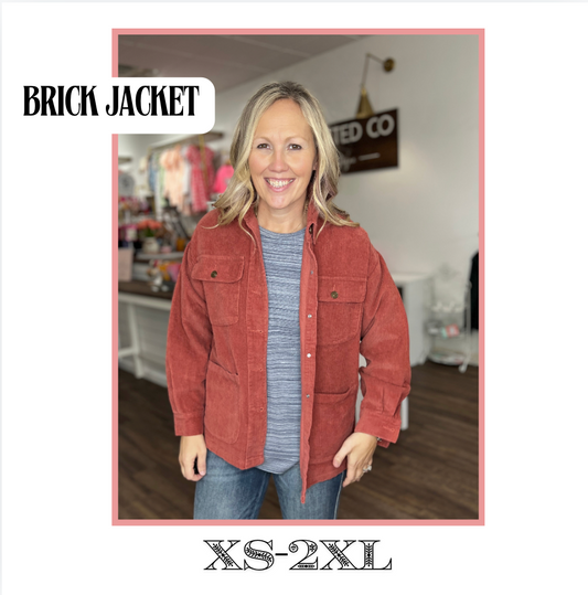 Brick Double Pocket Jacket