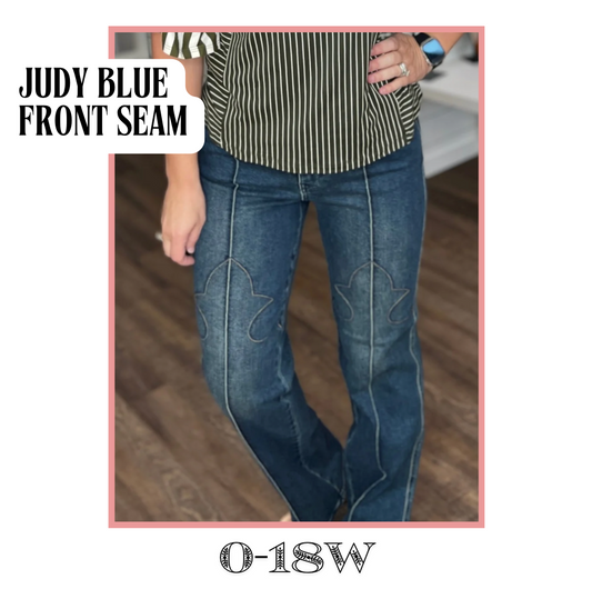 JB Front Seam Detail Jean