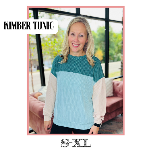 Kimber Tunic- Teal