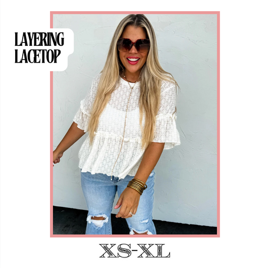 Lace Layering Tee