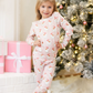 Vintage Santa PJs- Pink