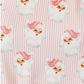 Vintage Santa PJs- Pink