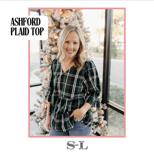 Ashford Plaid Top