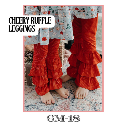 Cheery Ruffle Leggings