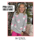 Pink Santa Sweatshirt!