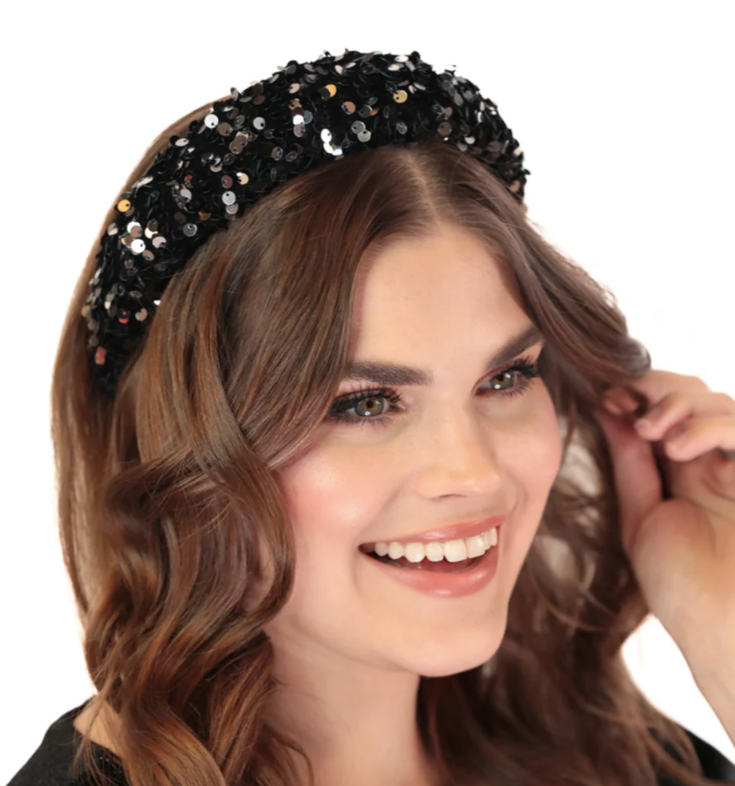 New Year New Headband- Black