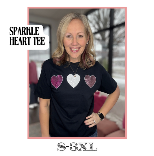 Sparkle Heart Tee