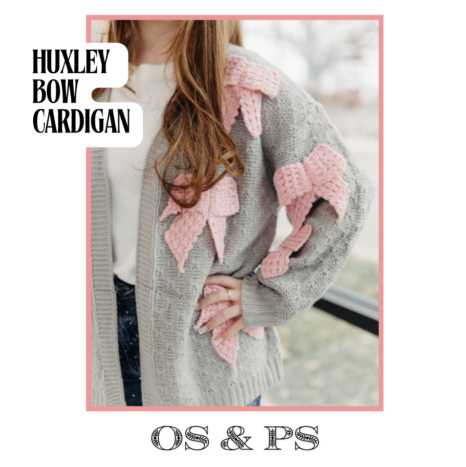 Huxley Bow Knit Cardigan