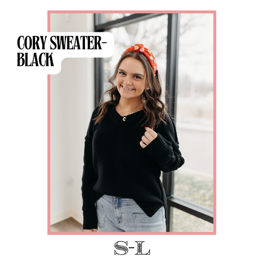 Cory Sweater- Black