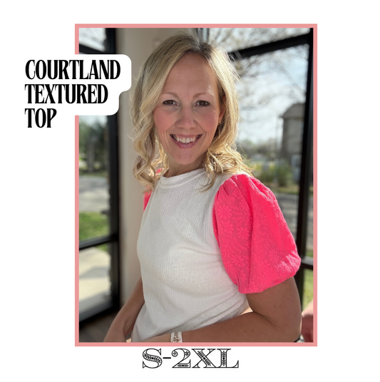 Courtland Textured Top