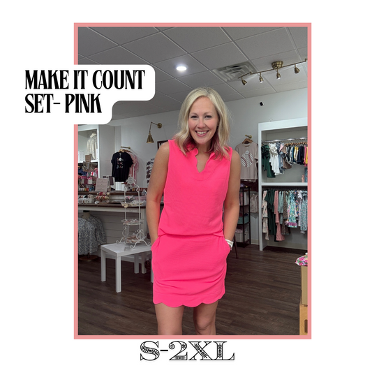 Make it Count Set- Pink
