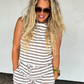 Haven Striped Set- Mocha