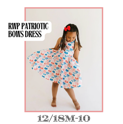 RWP Patriotic Bows Dress