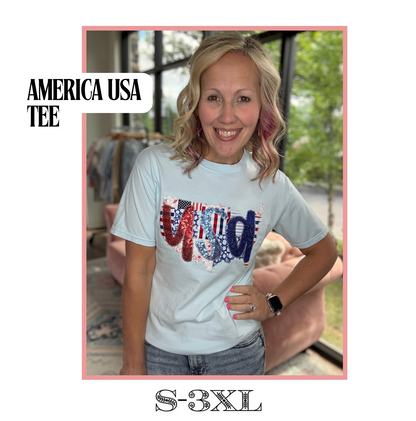 America USA Tee
