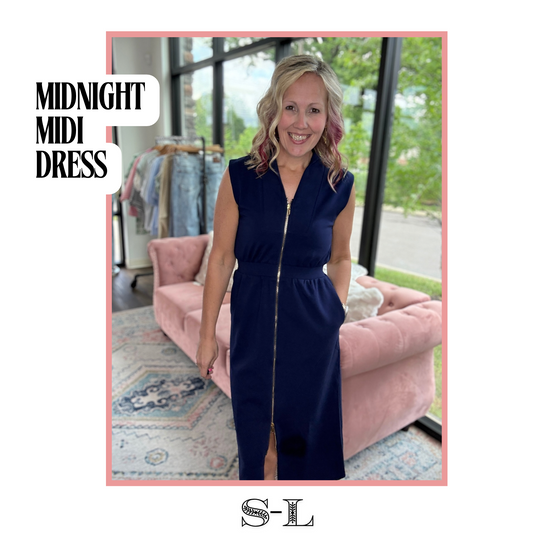 Midnight Midi Dress