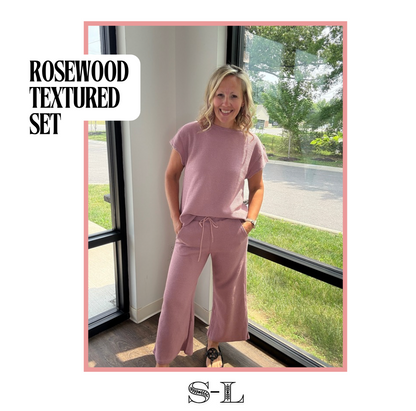 Rosewood Textured Set