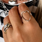 Heart Ring-Silver