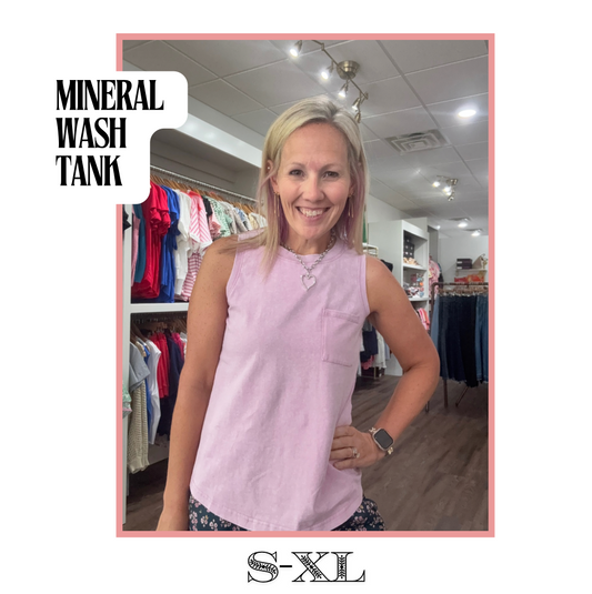 Mineral Wash Tank Top