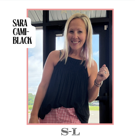 The Sara Cami- Black