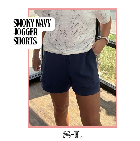 Smoky Navy Scuba Shorts