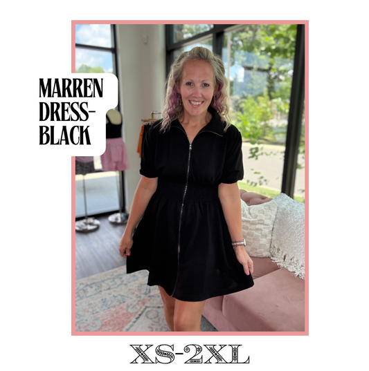 Marren Dress-Black