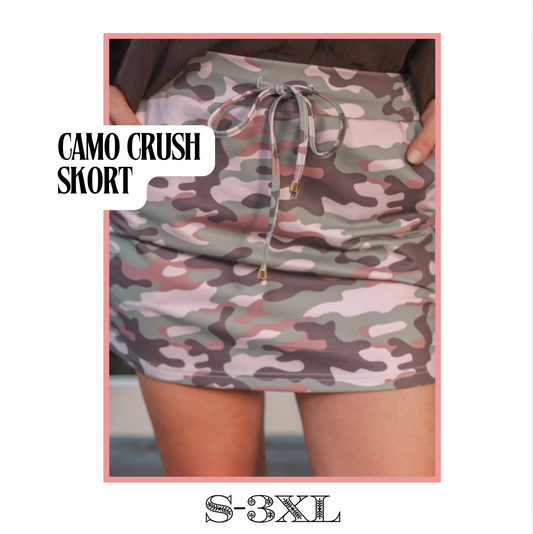 Camo Crush Skort