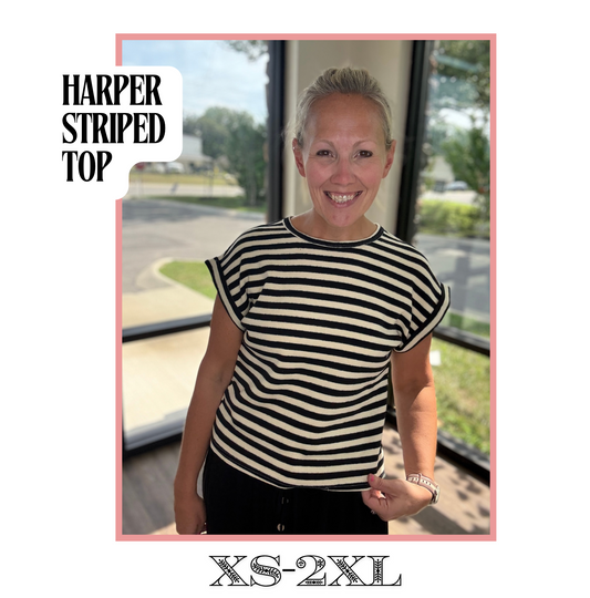 The Harper Striped Top