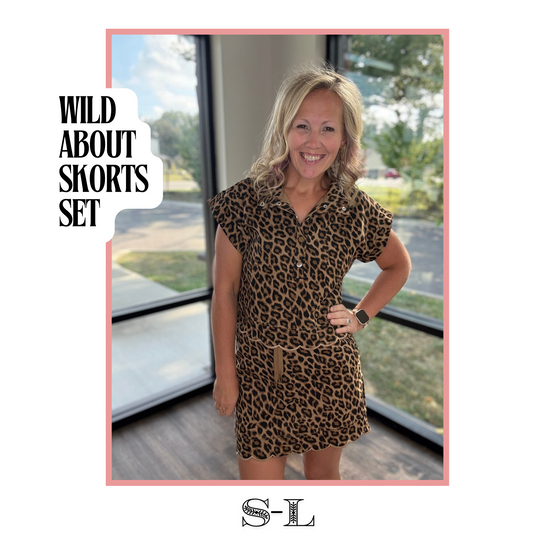 Wild About Skorts Set