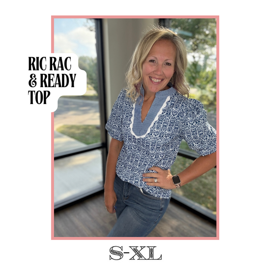 Ric Rac & Ready Top