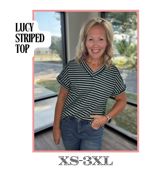 The Lucy Stripe Top