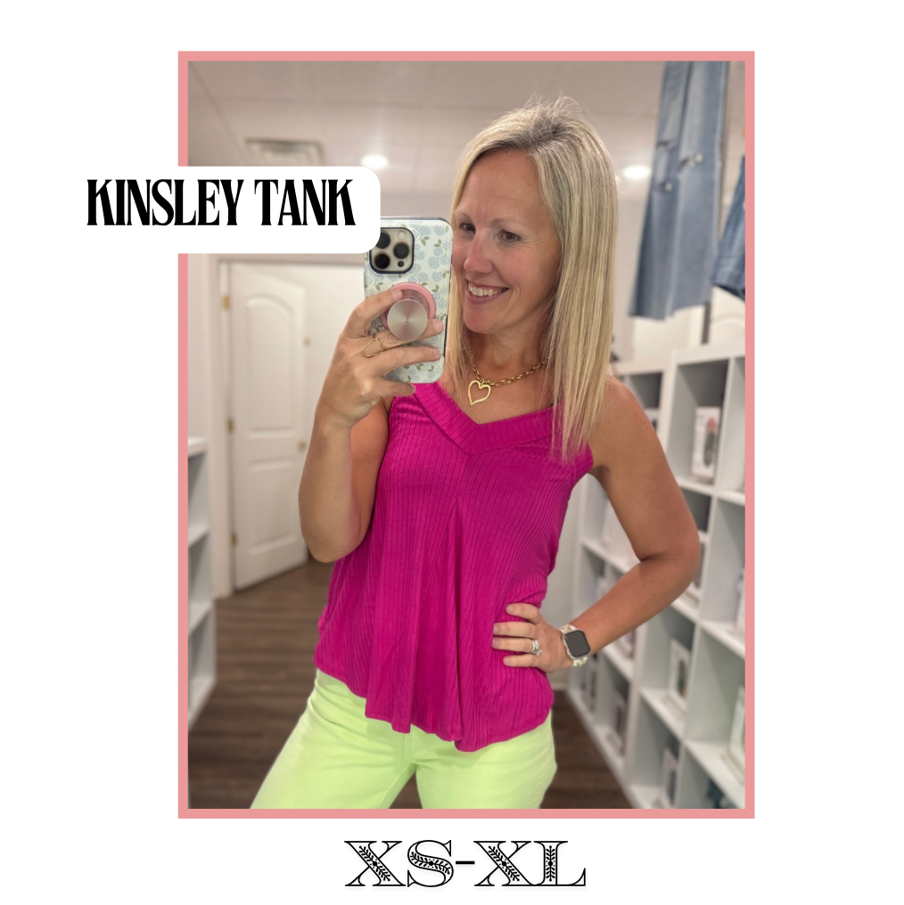 Kinsley Tank- Pink