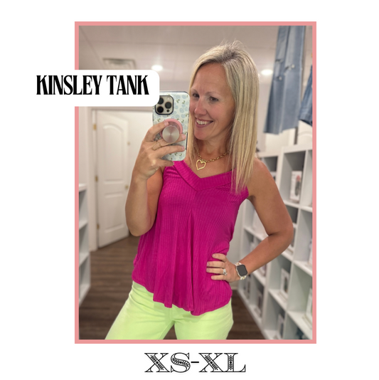 Kinsley Tank- Pink