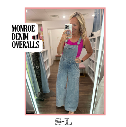 Monroe Denim Overalls