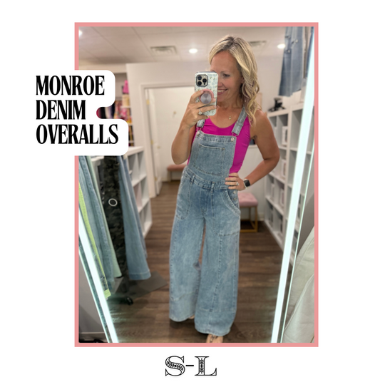 Monroe Denim Overalls