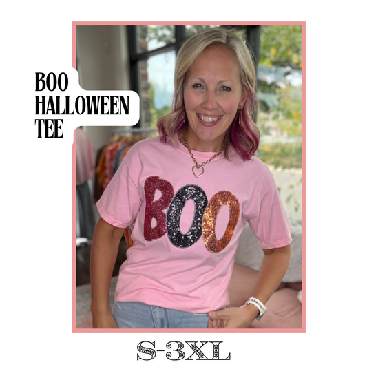 Boo Halloween Tee