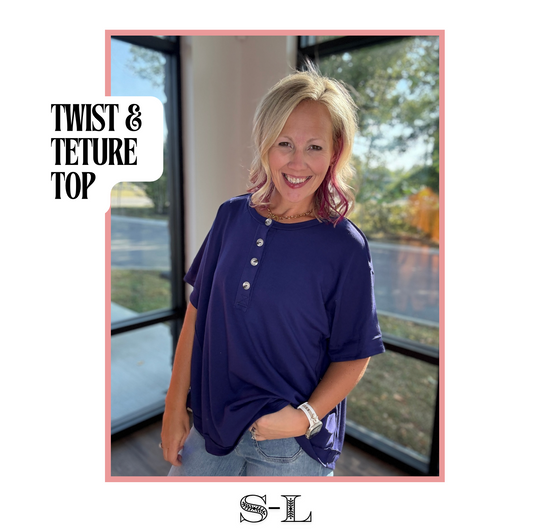 Twist & Texture Top