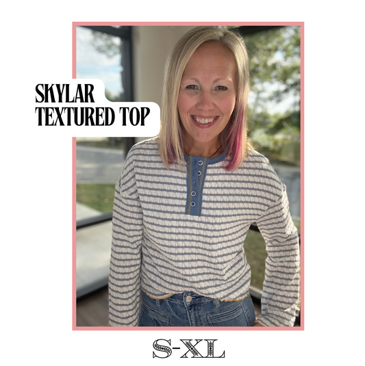 Skylar Textured Top