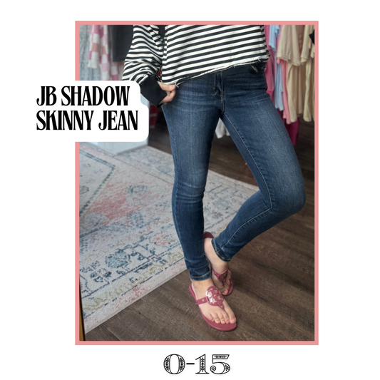JB Shadow Skinny Jean