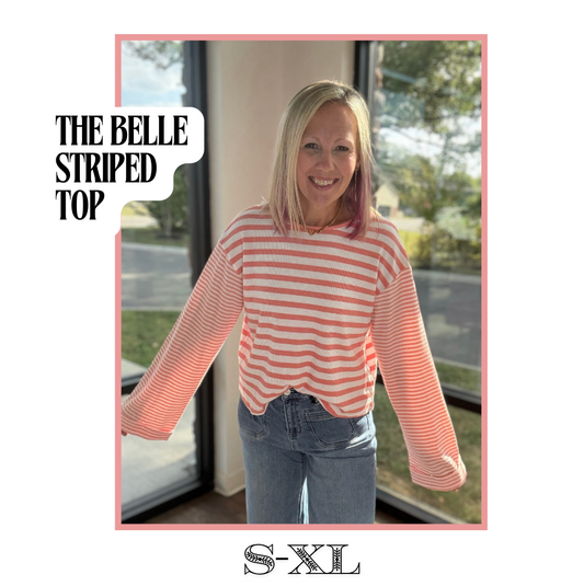 The Belle Striped Top