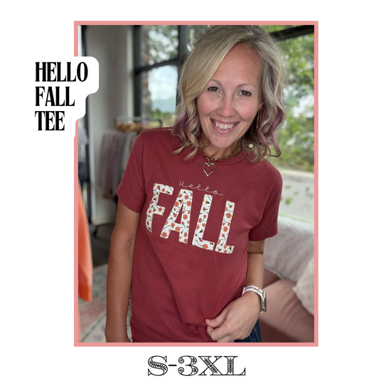 Hello Fall Applique Tee
