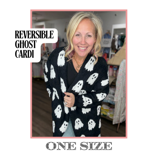 Ghost Reversible Cloud Cardigan